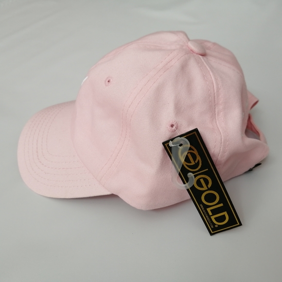 Gold Player Pink Dad Hat NWT - Picture 4 of 13